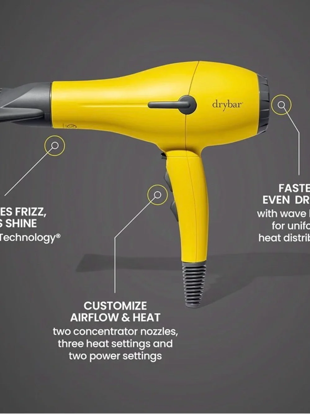 🆕Brand new in original packaging Drybar Lightweight Hair Dryer